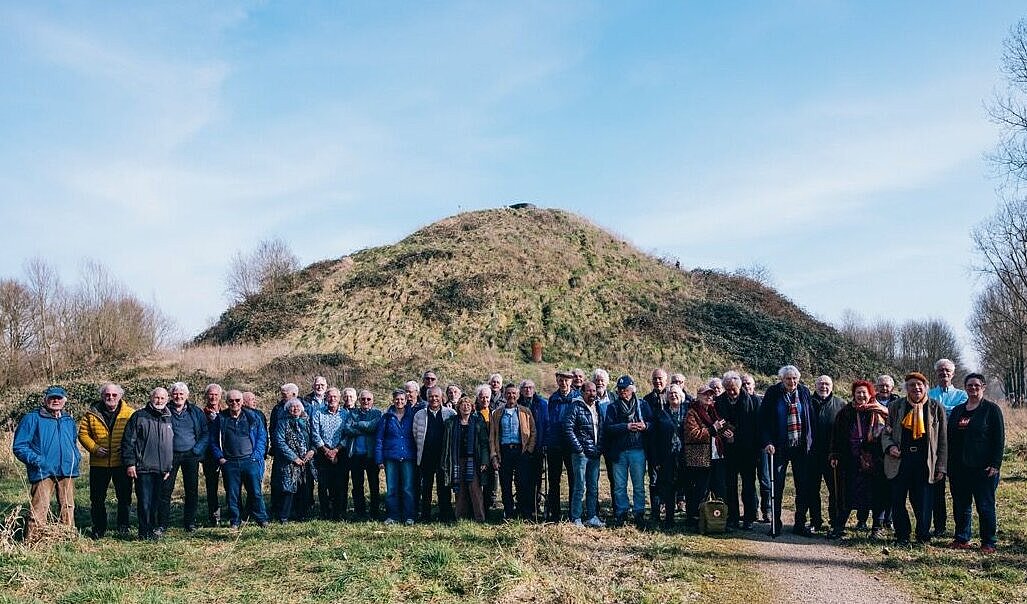 Peetouders van Almere in het Museumbos