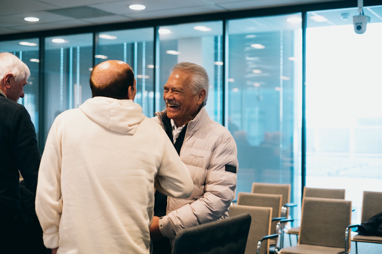 Foto van Peetouders van Almere bij bijeenkomst in 2025