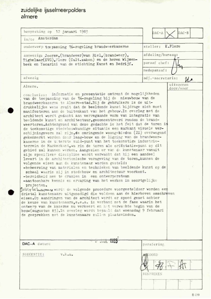 Document uit archief Slangentoren