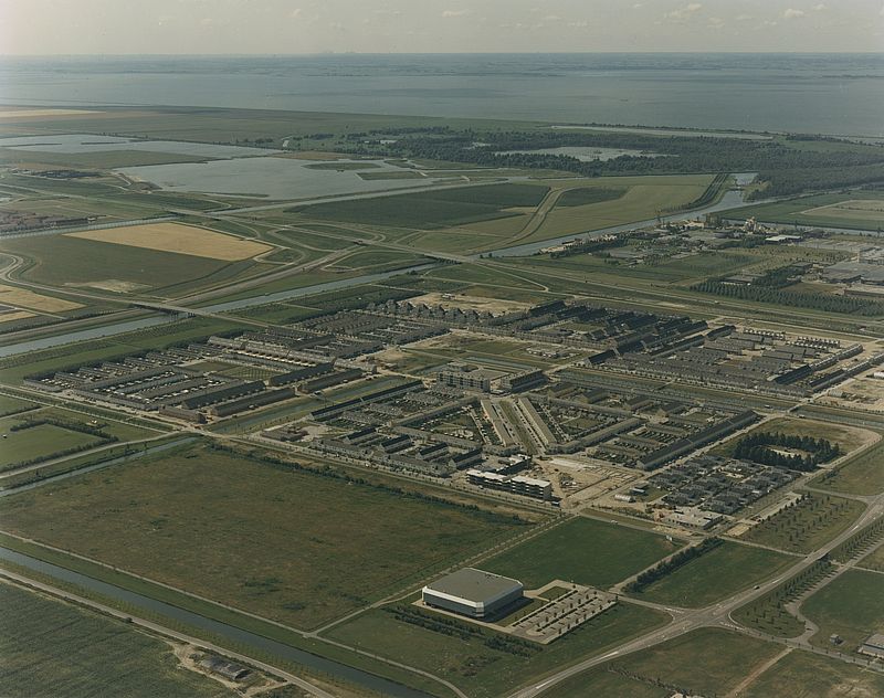 Bouwmeesterbuurt Buiten 1988 © Bart Hofmeester / AeroCamera