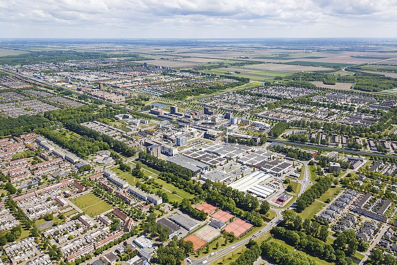 Almere Buiten met o.a. Molenbuurt 2020 © Top-Shot