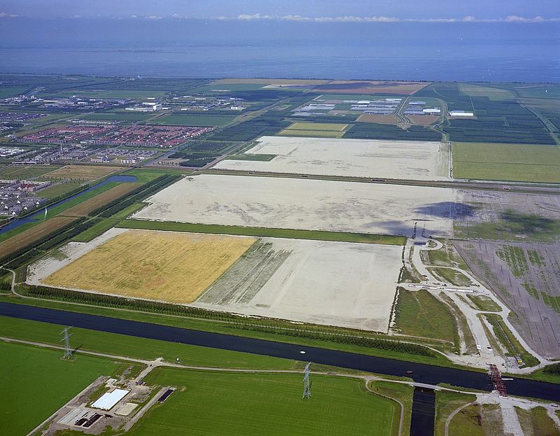 Almere Buiten t.p.v Regenboogbuurt  1990 © Delta-Phot