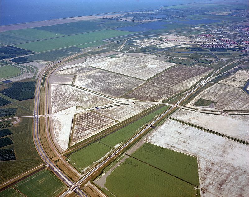 Hogering Almere 1985 © Delta-Phot