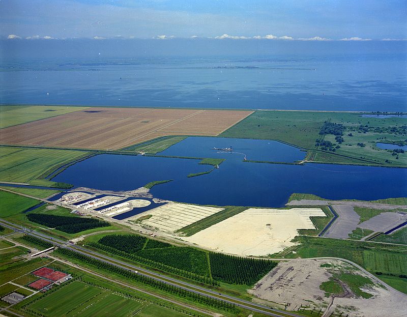 Noorderplassen Almere 1992 © Delta-Phot