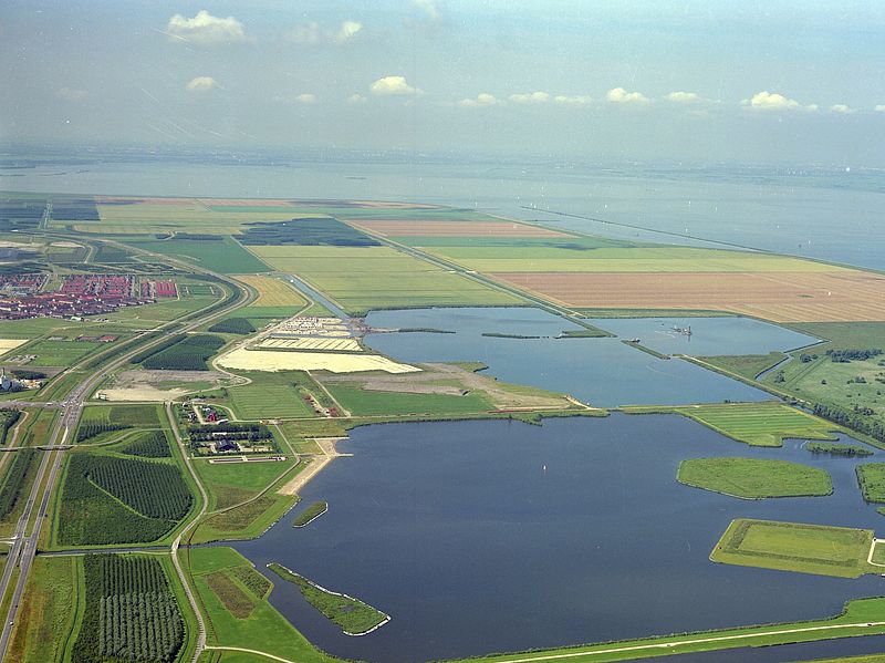 Noorderplassen Almere 1992 © Delta-Phot
