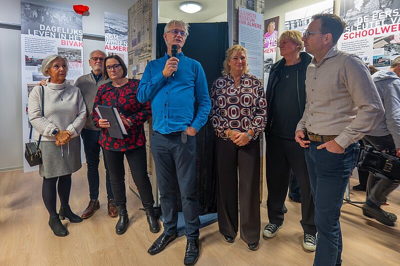 Kleurenfoto opening De Eerste Sleutels op 1 dec 2025, foto Geert van der Wijk